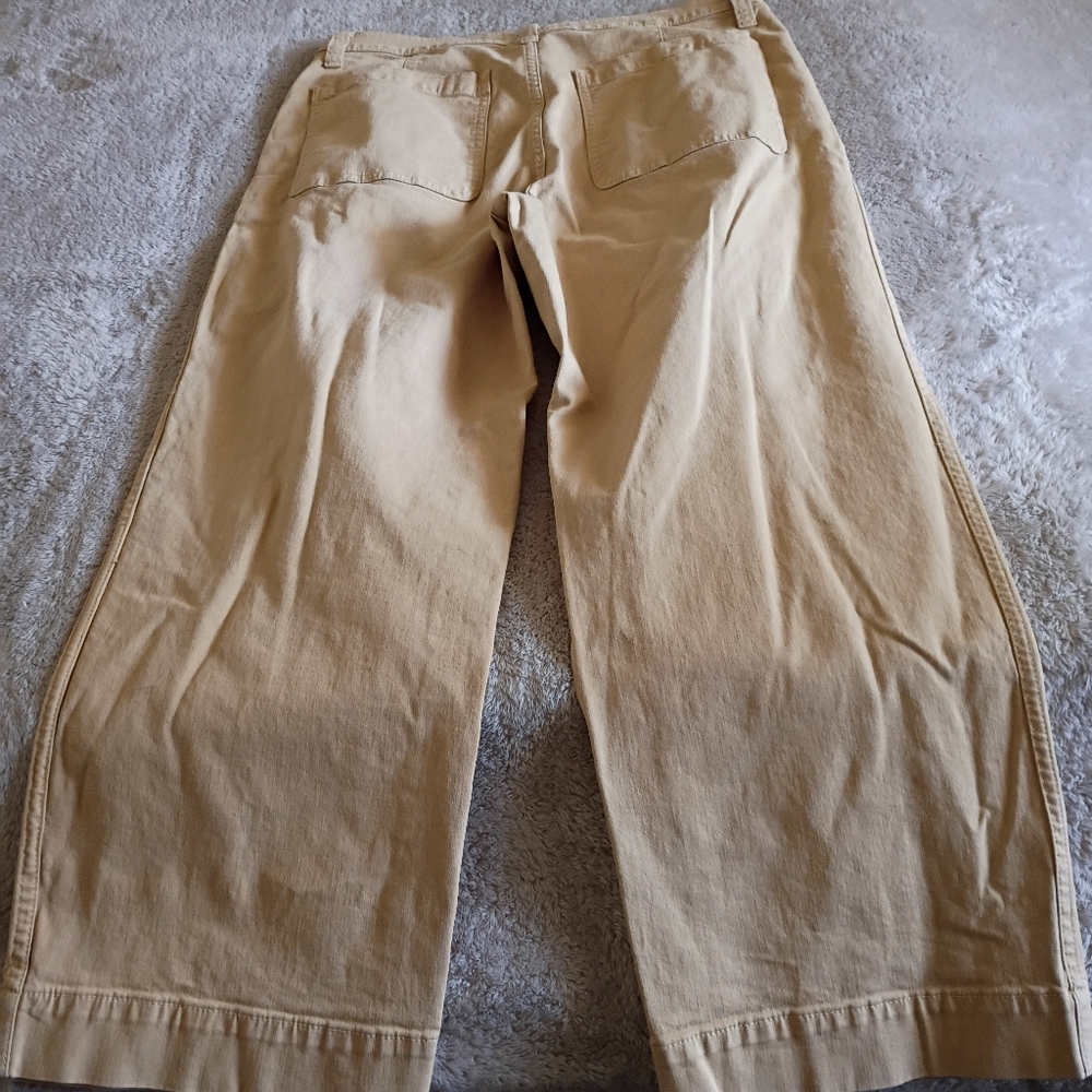 Madewell Wide-Leg Pants in Beige - Picture 7 of 7